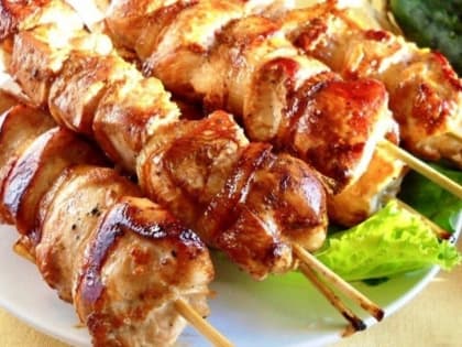 Готовим с «ИМ» шашлык из курицы в духовке 