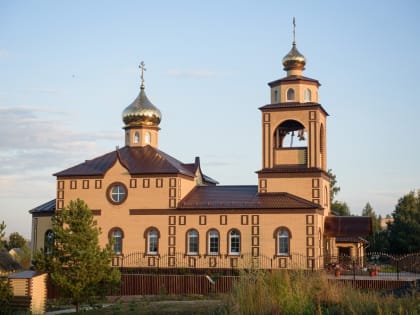 Новый храм в Пятине готовится к архиерейскому освящению