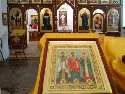 Трёхсвятскому храму в Саранске подарили чтимую икону