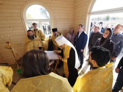 В Херсонской области открыли часовню святого праведного воина Феодора Ушакова