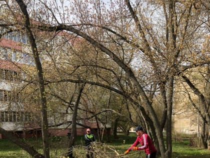 В Пролетарском районе г.о. Саранск состоялась уборка в рамках акции 