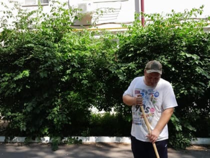 В Ленинском районе Саранска прошел субботник