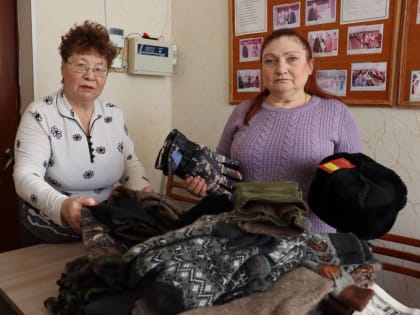 В Ромодановском районе проходит акция "Тепло для героя"