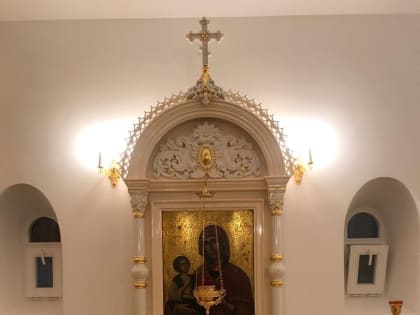 В Вечкусах освящен новый каменный храм. В нем заняли свое место две чтимые иконы,  пребывавшие на приходе, воздвигнутом на пожертвования императора Николая II