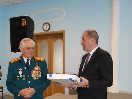 Почетный Председатель Пролетарского районного Совета ветеранов Владимир Михайлович Костин отметил 85-летие