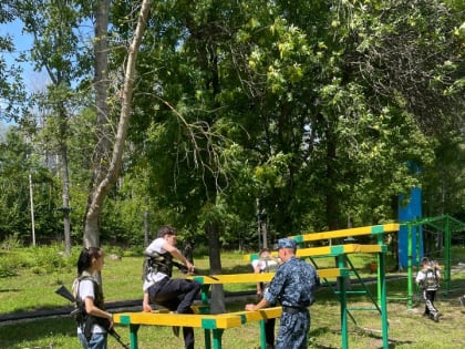 Подростки, состоящие на профилактическом учете в Комиссии по делам несовершеннолетних и защите их прав Пролетарского района г.о. Саранск, приняли активное участие в военно-тактичес