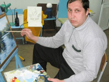 Живописную «Мелодию души» Владимира Ваничкина покажут посетителям Музея Эрьзи