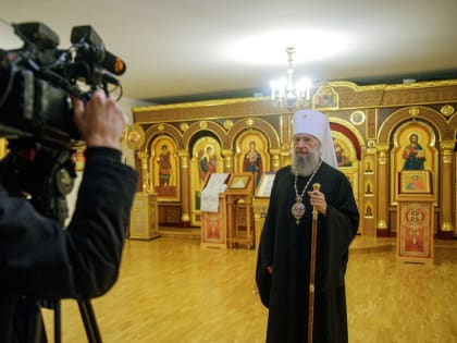 Митрополит Зиновий рассказал в интервью республиканскому телевидению о прибывающей в Саранск святыне – мощах великомученика Георгия Победоносца