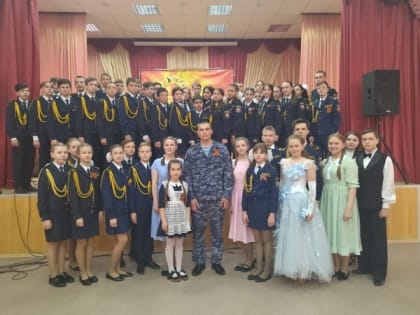 Сотрудник СИЗО-2 УФСИН России по Республике Мордовия провел «Урок мужества» в Рузаевской школе