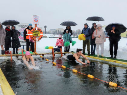 В Саранске состоялись заплывы "Моржей"