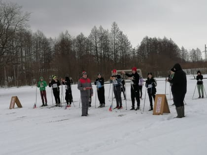 Молодежное движение Ардатовской епархии «Ардатовцы» приняло участие в Республиканском соревновании по лыжным гонкам