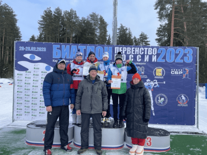 Вторая медаль мордовской биатлонистки на Первенстве России