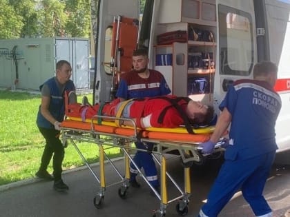 Медики в Саранске учились сортировать пострадавших 