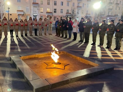 В Саранске прошла акция «Свеча памяти»