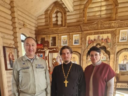 Архиерейское подворье Спасо-Преображенской Спиридоновой мужской пустыни с. Старцев Угол Большеигнатовского района посетил Заместитель Председателя Правительства Республики Мордовия