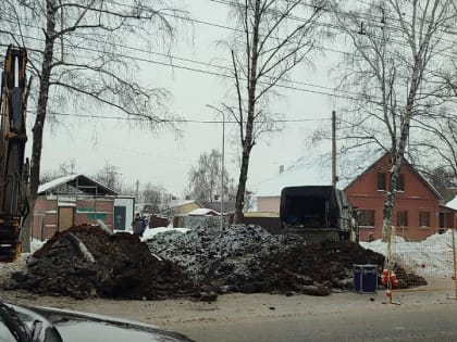 Движение по улице Полежаева затруднено в Саранске