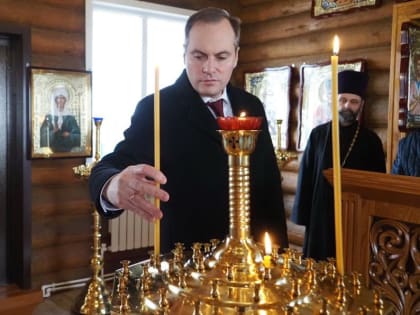 В ковылкинском селе Новое Мамангино возвели храм в честь Святого Георгия Победоносца — покровителя воинов