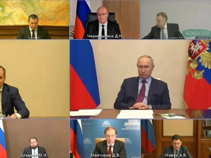 Артём Здунов доложил Владимиру Путину о развитии проекта по производству оптоволокна в Саранске