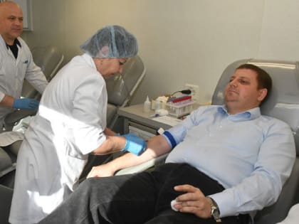 Глава Атяшевского района Мордовии стал донором