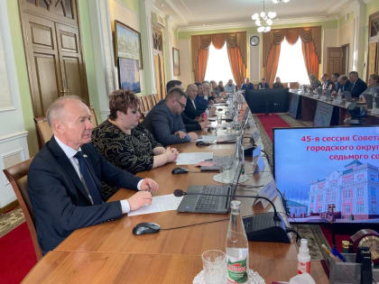 Сергей Вдовин  принял участие в сессии Совета депутатов г.о. Саранск