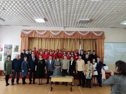В саранской школе открыли мемориальную доску в память о погибшем в СВО выпускнике