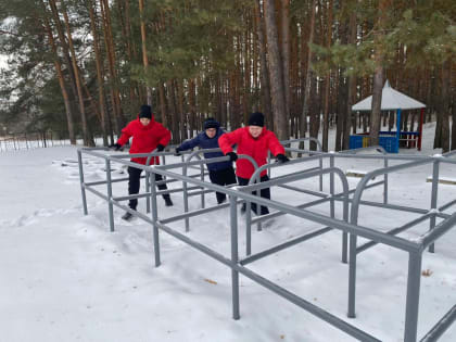 Школьники Саранска проходят учебные сборы по основам военной службы