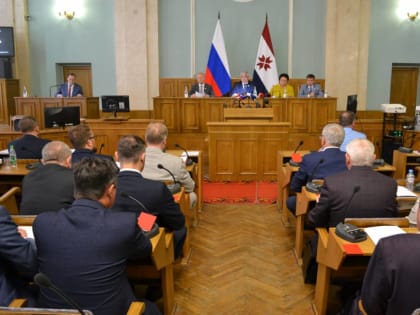 Состоялась двадцать пятая сессия Государственного Собрания Республики Мордовия седьмого созыва
