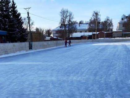 24 декабря в Рузаевке открылись катки