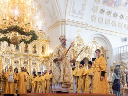 20 июня 2023 года митрополит Зиновий возглавил Литургию в кафедральном соборе святого праведного воина Феодора Ушакова