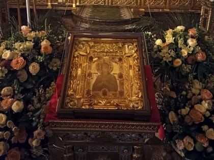 Саранск проводил чудотворную и мироточивую икону Божией Матери "Умягчение злых сердец"