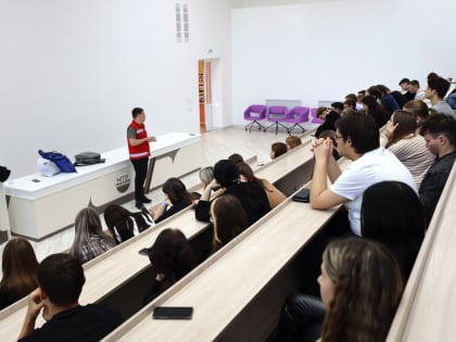 Состоялась встреча студентов МГПУ им. М. Е. Евсевьева с представителем «Российского Красного Креста»