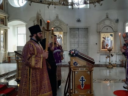 Всенощное бдение в Никольском кафедральном соборе г.Ардатова