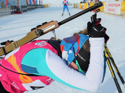 Анастасия Сухоткина завоевала «бронзу» на первенстве ПФО по биатлону