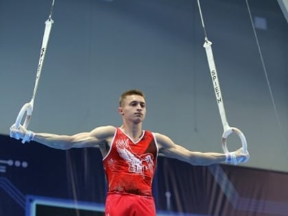 Гимнаст из Мордовии стал серебряным призером чемпионата России в командных соревнованиях