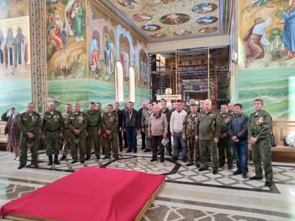 Духовенство Андреевского кафедрального собора п.Атяшево приняло участие в праздновании Дня ветеранов боевых действий