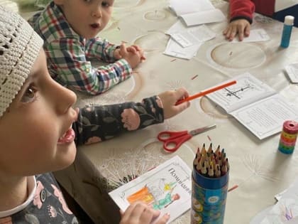 Полезный урок прошёл в Воскресной школе при храме Успения Пресвятой Богородицы в Саранске