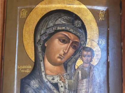 В храм иконы Божией Матери «Неупиваемая Чаша» на Химмаше передан старинный Богородичный образ