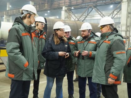 Председатель Правительства Мордовии осмотрел ход реализации нацпроектов и госпрограмм в Рузаевском районе