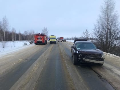 38-летния женщина на «Ниссане» устроила ДТП на трассе Краснослободск – Темников