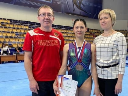 Гимнастка из Мордовии завоевала награду на чемпионате Приволжья