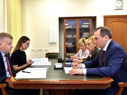 Состоялась рабочая встреча Артёма Здунова и заместителя Министра просвещения РФ Андрея Николаева