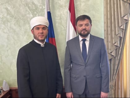Встреча муфтия с Председателем Правительства РМ