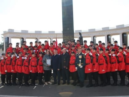 В Саранске прошел смотр-конкурс кадетов и юнармейцев