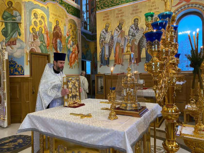 Собор Пресвятой Богородицы, попразднство Рождества Христова в Андреевском кафедральном соборе п.Атяшево