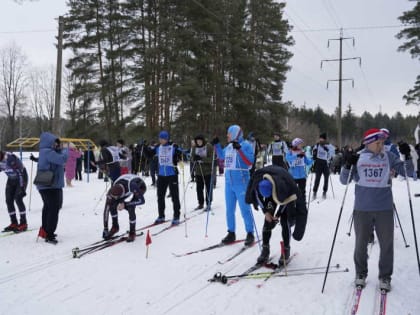 В Ковылкине сотрудница Госавтоинспекции Алена Агеева стала первой на «Лыжне России»