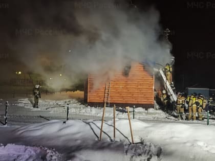 В Саранске случился крупный пожар в церкви