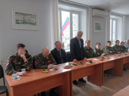 В гостиной Совета ветеранов г.о. Саранск состоялась встреча поколений, посвященная 95-летию Мордовской автономии и достойной встрече 80-летия Великой Победы