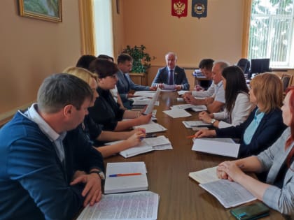 Сергей Вдовин провел рабочее совещание, посвященное  обсуждению предложений о разработке проектов федеральных законов