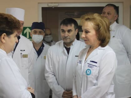 Мордовию посетила главный врач Московской городской клинической больницы №52