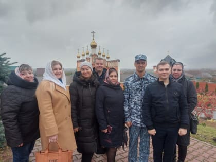 Сотрудники УФСИН России по Республике Мордовия посетили Свято-Варсонофиевский женский монастырь